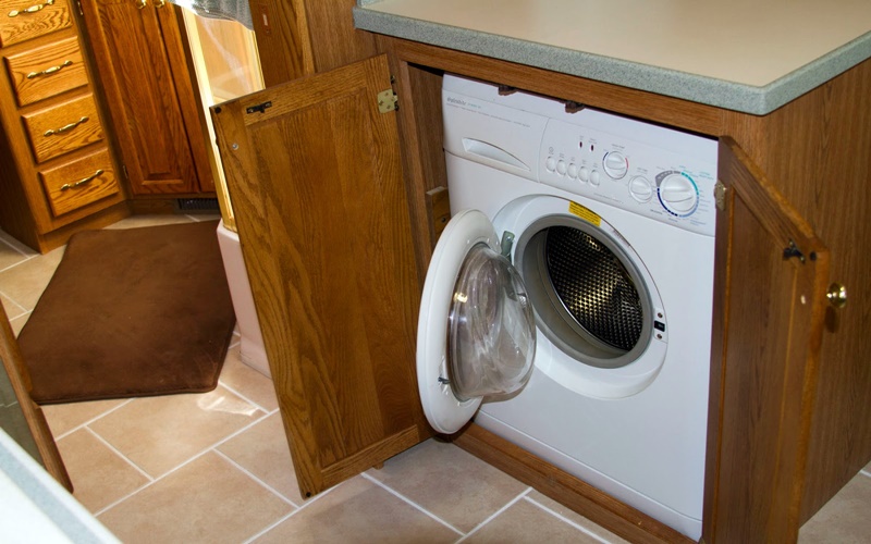 Những vị trí đặt máy giặt hợp lý nhất cho gia đình bạn